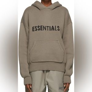 Essentials Knit Hoodie